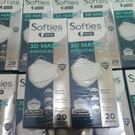 new Masker Softies Kf94 Surgical 4ply isi 20 Softies 3D Mask Murah