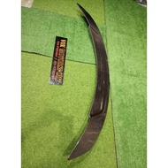 mercedes benz w205 spoiler carbon fiber RT style fit untuk w205 c class add on performance new look 