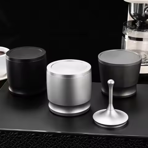 2026 New Coffee Dosing Cup 51/58mm Aluminum Alloy Espresso Dosing Funnel Brewing Bowl Portafilter Do