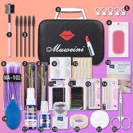 22pcs/Set Eyelash Extension Set Special Grafting Eyelash Set for Beauty Salon No Stimulating Glue Ea