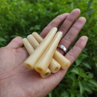 once pipa rokok tulang gading way kambas model pucuk minimalis 7 - 8 cm termurah