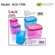 Lava 7700 Plastic Canister 530ml L10.9cm x W8.4cm x H8.6cm