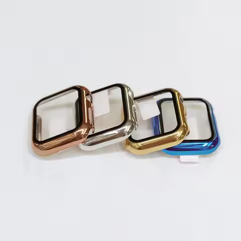 Glass+cover For Apple Watch Case 44mm-40mm 42-41mm 45mm Bumper Screen Protector apple watch series 9