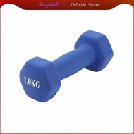 MagiDeal Women Dumbbell Beginner Hex Dumbbell Kit Cast Iron Weight Set for Bodybuilding Strength at 