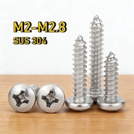 [YMH-G1] Phillips Pan Head Self Tapping Screw /Screw Plastic Wood| SUS 304 Stainless Steel  | Skru B
