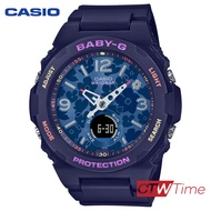 Casio Baby-g นาฬิกาข้อมือผู้หญิง สายเรซิ่น รุ่น BGA-260FL-2ADR (สีน้ำเงิน)