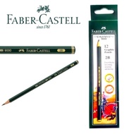 FABER CASTELL 9000 2B PENCIL HB/