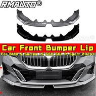 For BMW 5 Series I5 G60 G61 M Sport 2024+ Bumper Guard Protector Cover Apron For BMW 5 Series I5 G60