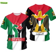 PALESTINE X MALAYSIA We Are Palestine Free Palestine Full Sublimation Jersey Summer New  Design 3D P