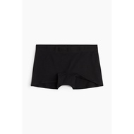 HM ผ้าฝ้ายผู้หญิง กางเกงใน กางเกงชั้นในเอวกลางสบายคละแพ็ค 3 มุมแบน กางเกง สำหรับฤดูใบไม้ร่วง