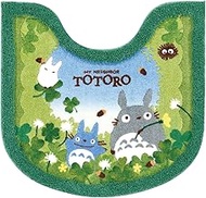 Senko My Neighbor Totoro 34755 Aozora Acorn Toilet Mat, Approx. 22.8 x 23.6 inches (58 x 60 cm), Gre