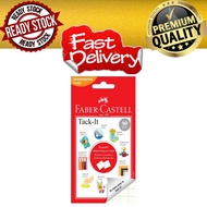FABER CASTELL Tanah Liat Tack-It 90pc/50g Clay Glue Type Replacement Dermatologically Tested Hang it