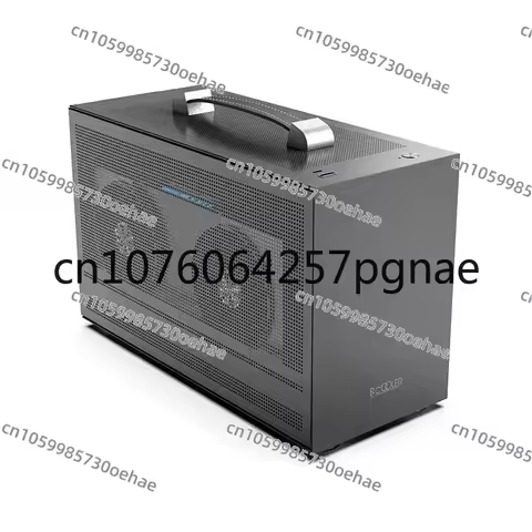 Pccooler I100 ITX MINI Small Case All Aluminum Suitcase Portable HTPC Desktop Computer Empty Chassis