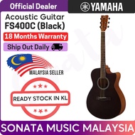 Yamaha FS400C Acoustic Guitar (Smooky Black)