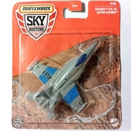 Matchbox Matchbox City Airplane F18 Super Bumblebee Fighter/Grey F/A-18 HORNET