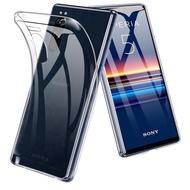 For Sony Xperia 1 ii 1 iii 5ii 10 iii 5 IV 10 V Xz3 Xz1 Xz2 Premium Clear Crystal Silm Soft Gel TPU Case Cover