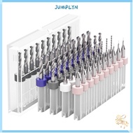 JUMPLYN PCB Drill Bits Multifunctional PCB Twist Drill Wood CNC Drill Engraving Bit CNC Milling Cutt