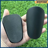 WDFINE อุปกรณ์ป้องกันสนับแข้งฟุตบอลขนาดเล็ก2ชิ้นปลอกปกป้องขาสนับแข้งการฝึกซ้อมฟุตบอล