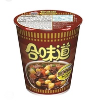 各款日清合味道杯麵即食麵(五香牛肉味、雞肉味、冬陰功味、日本鮮蝦蕃茄濃湯味、XO醬/香辣/咖哩海鮮、什錦味等)