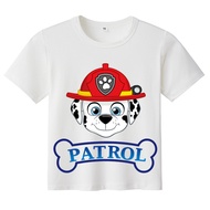👕🎁🎀PAW Patrol เสื้อยืดเด็ก Paw Patrol เสื้อผ้าเด็ก Puppy Dog Pattern แขนสั้นเด็กชาย