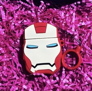 Iron Man 鋼甲奇促 AirPods Case AirPods 1/2代蘋果耳機保護套