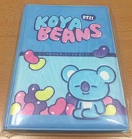 BTS 防彈少年團企劃商品 BT21 KOYA 硬皮筆記本（藍）