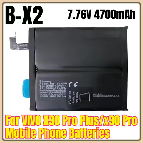 B-X2 7.76V 4700mAh Mobile Phone Batteries for VIVO X90 Pro Plus/x90 Pro