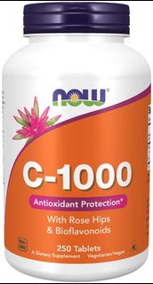 Now Foods Vitamin C 維他命C 1000毫克，250粒