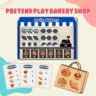 Busy page Pretend play Bakery shop