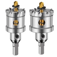 High-grade Stainless Steel Hole Saw 12-48mm Carbide Hole Saw Iron Plate Hole Saw Metal Drill Bit