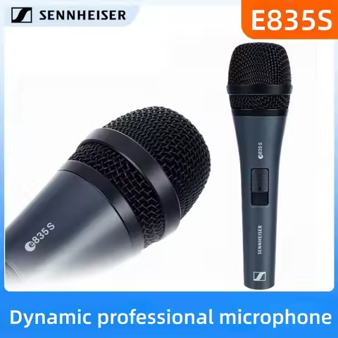 Original Sennheiser E835S Vocal Dynamic Microphon Noise Reduction Microphon Wirele Handheld Professi