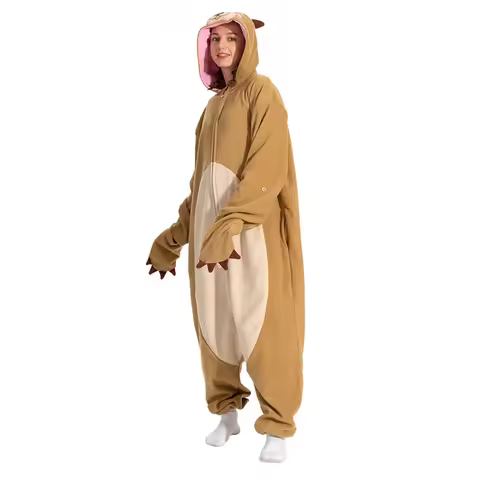Halloween Sea Otter Cosplay Onesie For Adult Women Men Animal Kigurumis Pyjamas Cartoon Pajama Homew