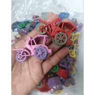 KLASIK 50PCS MAINAN BECAK MINI