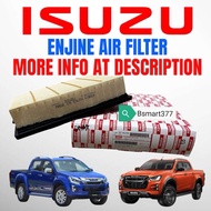 Isuzu enjine air filter d-max rg01 1.9L 3.0L 2012-2025 (BLUE POWER)/dmax rt50/85 2.5L 3.0L 8-9814026
