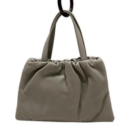 Aeta Tote Bag Purse gray beige mini leather Direct from Japan Secondhand