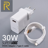 REALME 5V 6A Super Charger For Realme 6 X2 Pro VOOC Charging 30W EU Power Adapter Type C Cable For R