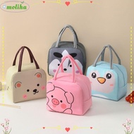 MOLIHA Cartoon Lunch Bag, Thermal Thermal Bag Insulated Lunch Box Bags,  Portable  Cloth Lunch Box Accessories Tote Food Small Cooler Bag