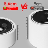 Modern 3 Color Surface Mounted LED Downlight 7W 10W 12W Aluminum Shell RG0 Anti Blue RA98 Eye Protec