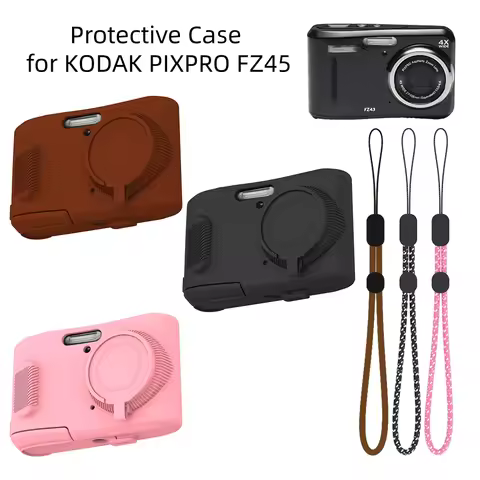 Colorful silicone protective case for KODAK PIXPRO FZ45 Camera dustproof and shock-resistant protect