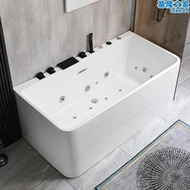 法恩莎家用浴缸成人獨立式浴缸壓克力小浴缸小戶型衝浪恆溫浴缸