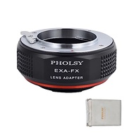 PHOLSY Exakta to FX Lens Mount Adapter Compatible with Exakta (Not Compatible with Topcon) Lens to F