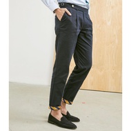 Cuffed signature trousers