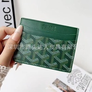 ฟันสุนัขที่ทันสมัย Goyard ที่ใส่บัตร Goya สำหรับผู้ชายและผู้หญิง กระเป๋าสตางค์เหรียญและบัตรแฟชั่น หน