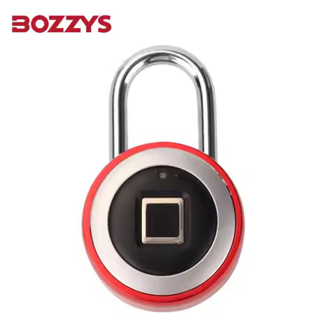 Smart Fingerprint Padlock IP68 Waterproof 0.5s Unlock 20 Fingerprints USB Rechargeable for Gym Lugga
