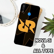 G23 - HUAWEI NOVA 3i Silicone - HUAWEI NOVA 3i pro camera Softcase - RRQ Motif - Flexible rubber mat