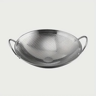 21cm-29cm/11.42inch stainless steel honeycomb skillet non-stick with handle scratch-resistant cookin