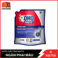 Nước Giặt Omo Matic Chuyên Dụng Túi 4KG
