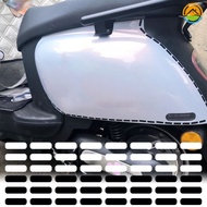 Fashionable Motorcycle Electric Vehicle Dotted Line Sticker/ Waterproof Durable Car Window Decoration Decals/ Practical Auto Rearview Mirror Paster