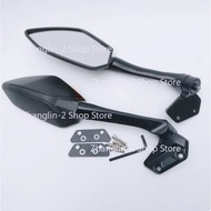 Motorcycle Rearview Mirror Rear View Side Left and Right Reversing Mirror Reflector For CFMOTO 250SR
