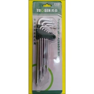 9PCS - HEX KEY SET - 12WAY  - TOUSEN (READY STOCK)